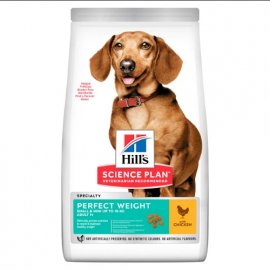 Hill's Science Plan PERFECT WEIGHT SMALL & MINI корм для поддержания веса у маленьких собак с курицей, 1,5 кг