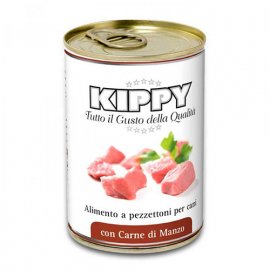 Kippy (Киппи) BEEF (ГОВЯДИНА) консервы для собак, кусочки мяса