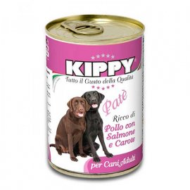 Kippy (Киппи) CHICKEN & SALMON, CARROT PATE (КУРИЦА & ЛОСОСЬ И МОРКОВЬ) консервы для собак, паштет 400 г