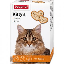 Beaphar Kittys+Taurin-Biotin Вітамінні ласощі для котів