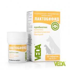 Veda Лактобифид - пробиотики для животных