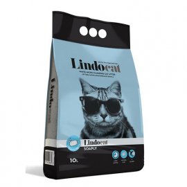 Lindocat SOAPLY бентонитовый наполнитель для котов АРОМАТ МЫЛА