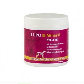 Luposan LUPO Mineral добавка для укрепления костной ткани собак, пеллеты