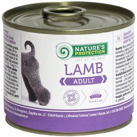 Natures Protection (Нейчез Протекшин) ADULT LAMB (ЕДАЛТ ЯГНЯ) консерва для собак