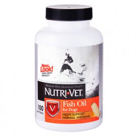 Nutri-Vet (Нутрі Вет) Fish Oil - РИБИЙ ЖИР добавка для шерсті собак