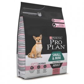 Purina Pro Plan (Пурина Про План) Adult Small & Mini Sensitive Skin корм для собак мелких пород с чувствительным пищеварением с лососем