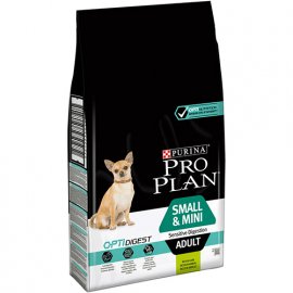 Purina Pro Plan (Пурина Про План) Dog Small & Mini Adult Sensitive Digestion - корм для собак мелких пород с чувствительным пищеварением ЯГНЕНОК