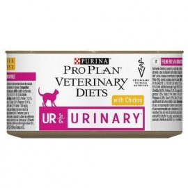 Purina Pro Plan (Пурина Про План) Veterinary Diets UR Urinary Feline formula with Chicken Лечебный влажный корм для кошек при мочекаменной болезни с курицей