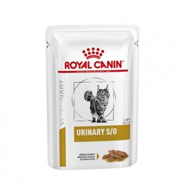 Royal Canin URINARY S/O лечебные консервы для кошек при заболеваниях мочевыводительной системы (кусочки в соусе)