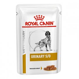 Royal Canin URINARY S/O лечебный влажный корм для собак (кусочки в соусе)