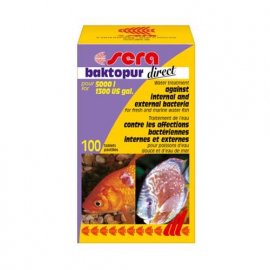 Sera BAKTOPUR DIRECT лікарський засіб для риб, 100 таблеток
