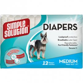 Simple Solution Disposable Diapers - Гигиенические подгузники для собак, 30 шт