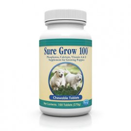 Sure Grow 100 K9 - комплекс кальцію, фосфору та вітамінів А та D3 100 табл