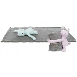 Trixie Junior Cuddly Set Набір для цуценя килимок + іграшка