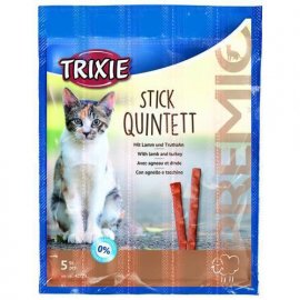 Trixie (Тріксі) QUINTETT STICKS (ПАЛОЧКИ ЯГНЯ І ІНДЕЙКА) ласощі для котів