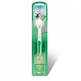 Tropiclean TRIPLE FLEX зубна щітка для середніх та великих порід собак