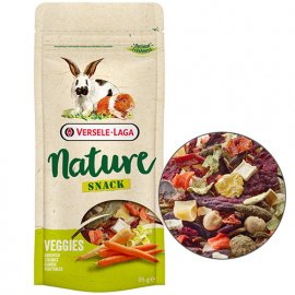 Versele-Laga NATURE SNACK VEGGIES додатковий корм ласощі для кроликів та гризунів, 85 г